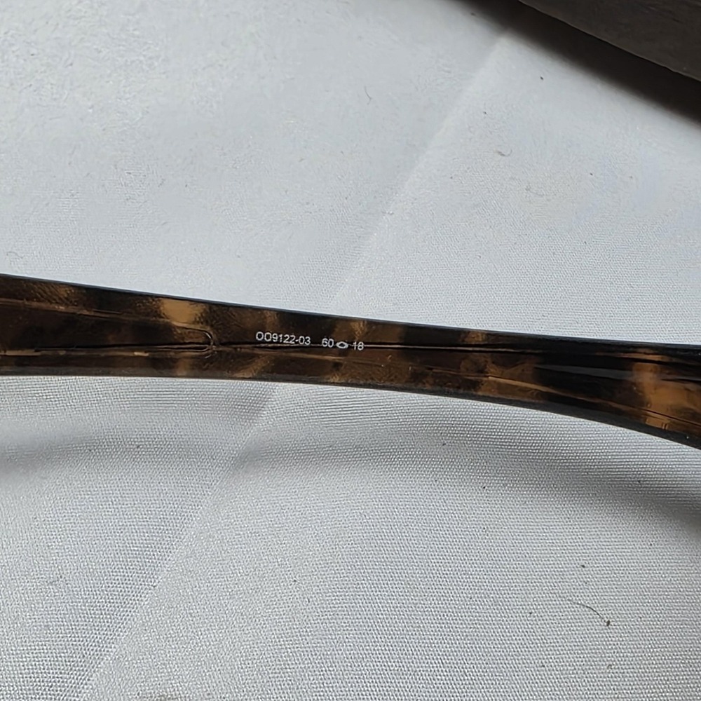 Oakley Necessity Sunglasses Womens 60-18 Brown Tortoise Oversized Wrap Tinted - Picture 7 of 16
